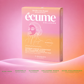 Ecume - Masque Visage - Boite de 5 masques
