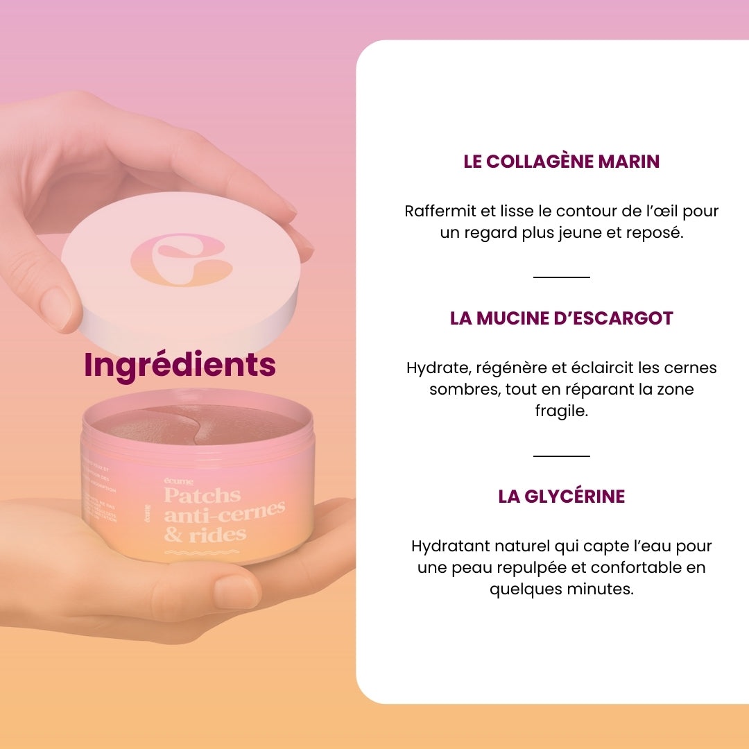 Ecume - Patchs anti-cernes