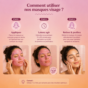 Ecume - Masque Visage - Boite de 5 masques